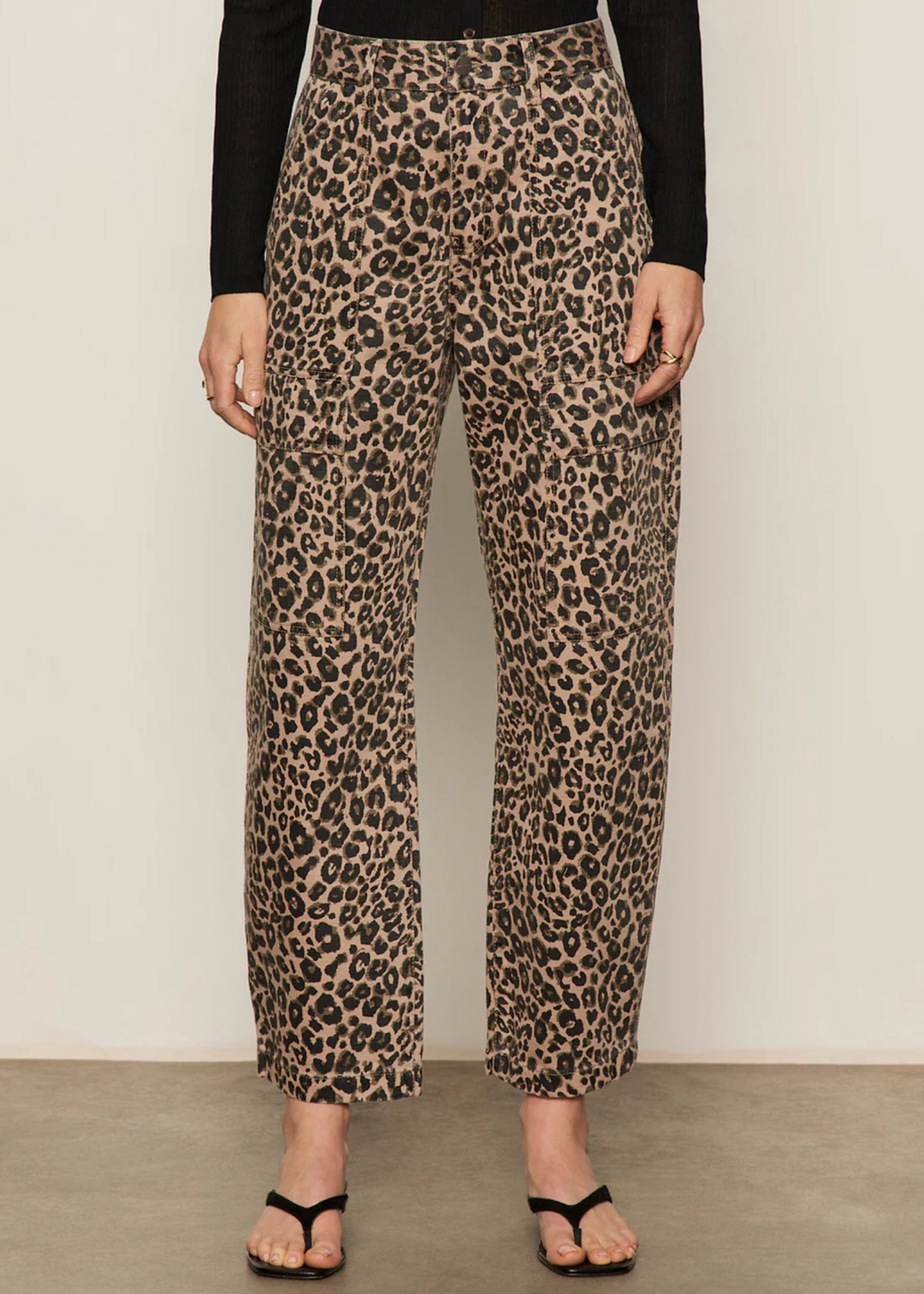 Sanctuary Clothing Boyfriend Utility Pant in French Kitty