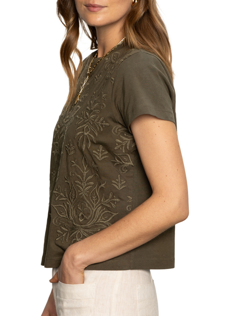 Sanctuary Clothing Embroidered Perfect Tee