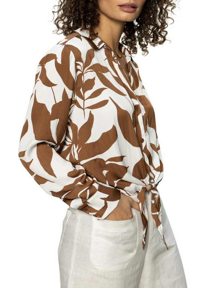 Sanctuary Clothing Lover Tie Shirt