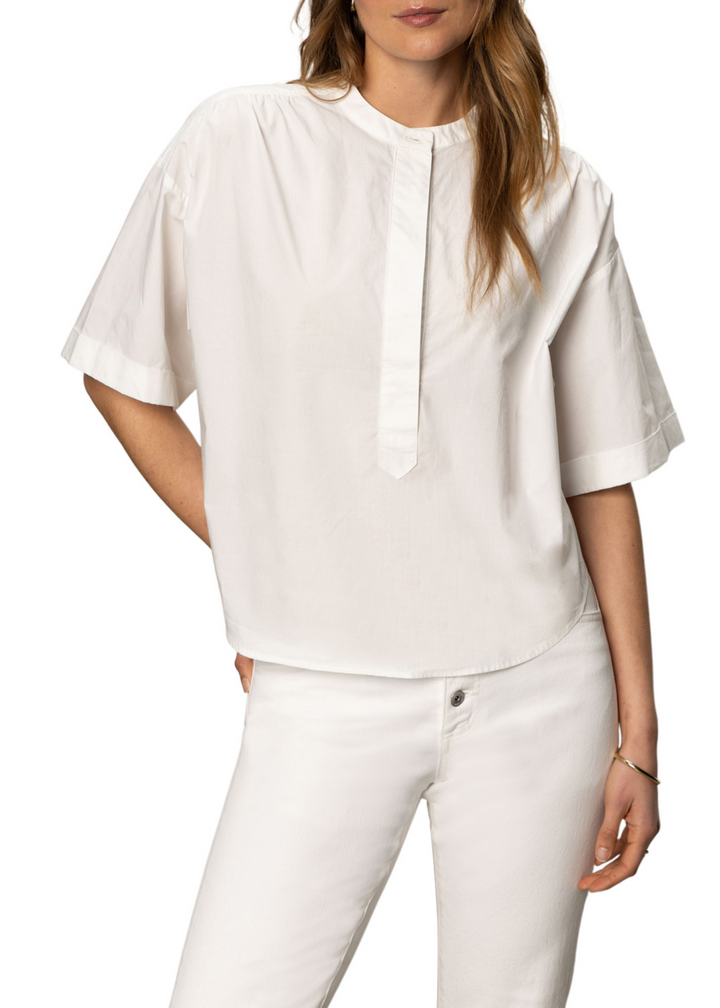 Sanctuary Clothing Relaxed Short Sleeve Popover
