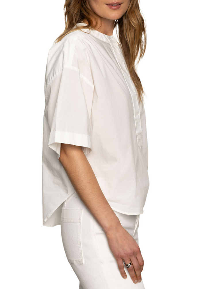 Sanctuary Clothing Relaxed Short Sleeve Popover