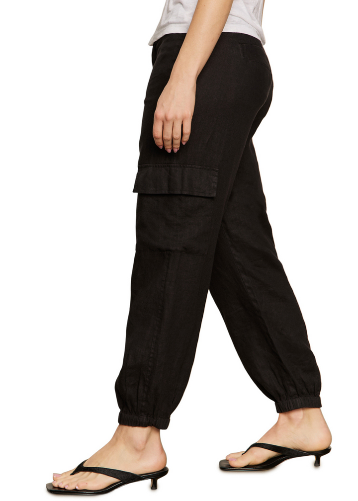 Sanctuary Clothing Take Over Linen Jogger