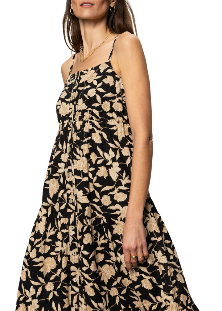 Sanctuary Clothing Tiered Picot Dress
