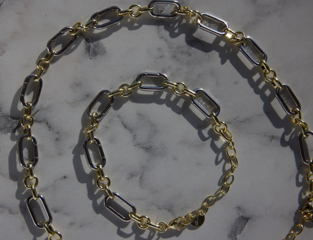 Two Tone Collectors Necklace