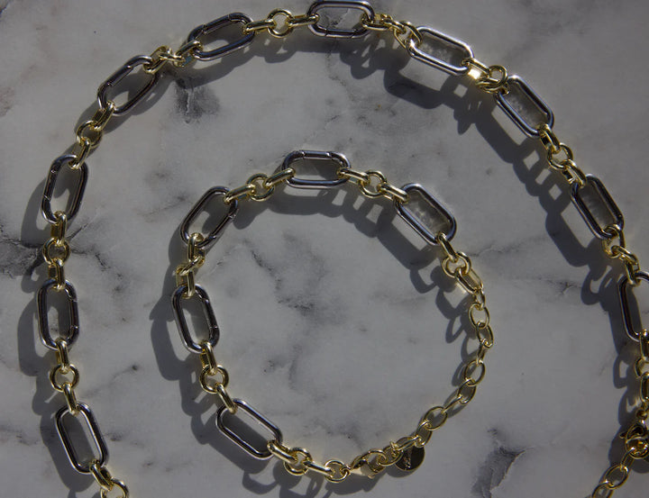 Two Tone Collectors Necklace