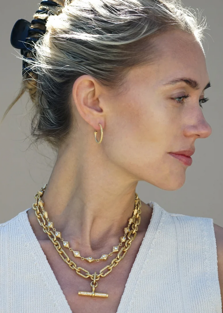Tat2 Designs Gold Byron Toggle Necklace