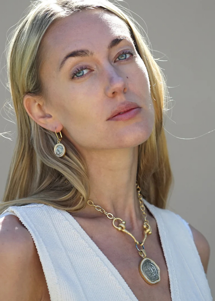 Tat2 Designs Gold Molat Horsebit Necklace