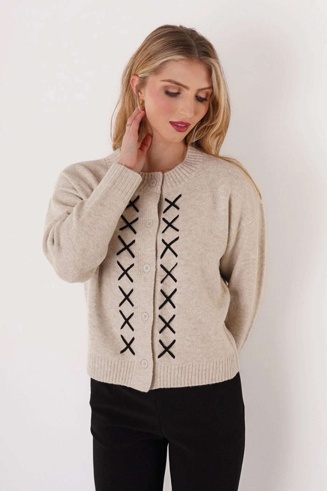 Sarah Embroidered Cardigan