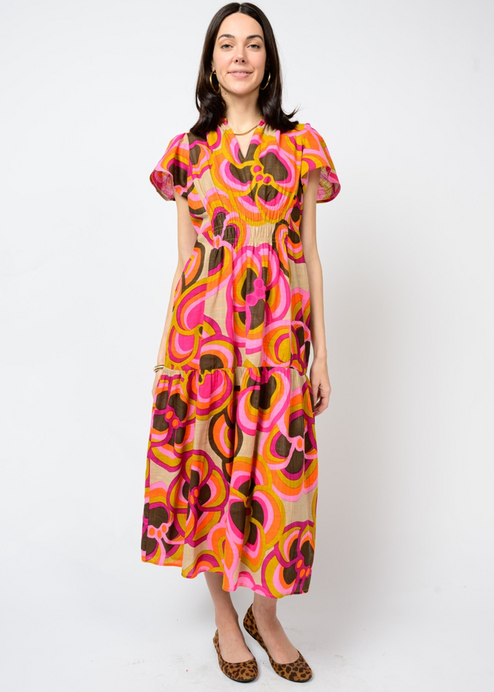 Uncle Frank Vivian Midi Dress