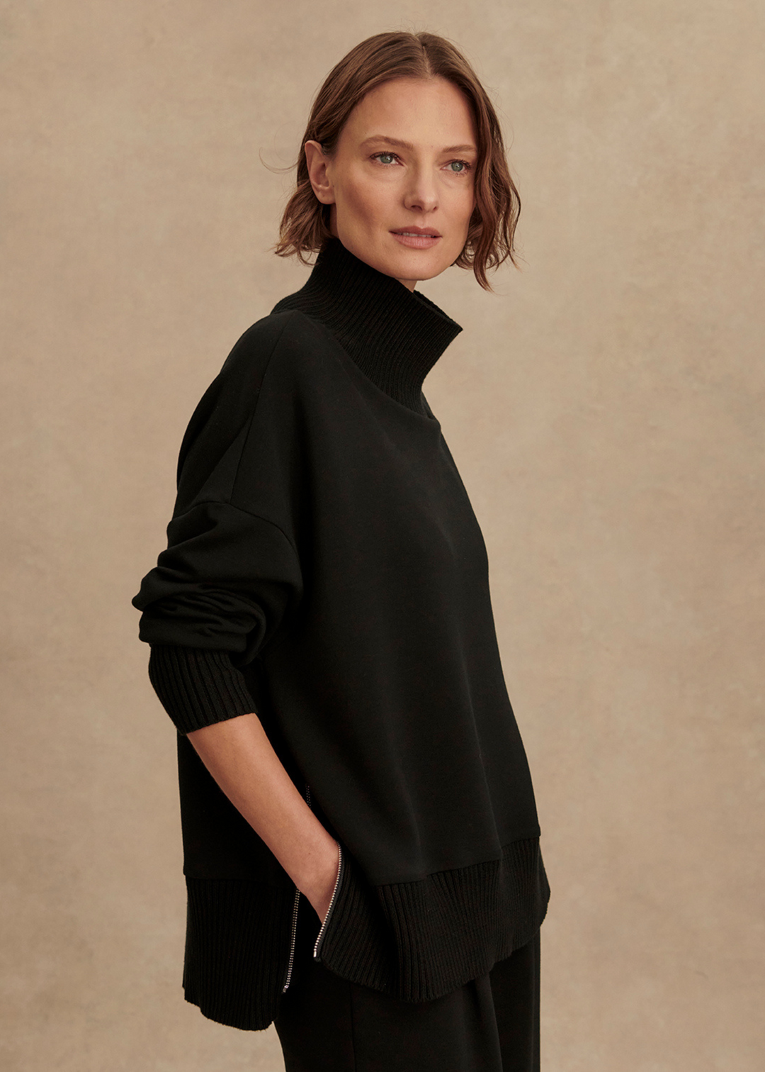 Varley Barker High Neck Sweat