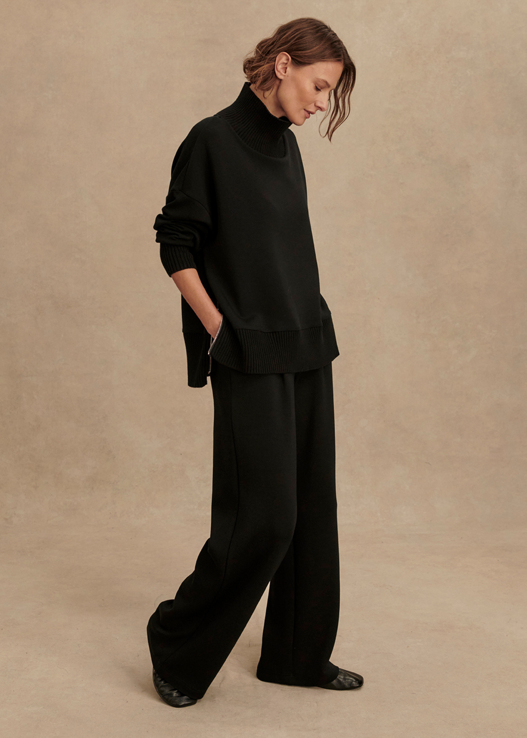 Varley Barker High Neck Sweat
