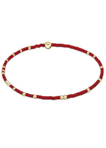 Gameday Hope Unwritten Bracelet - Crimson