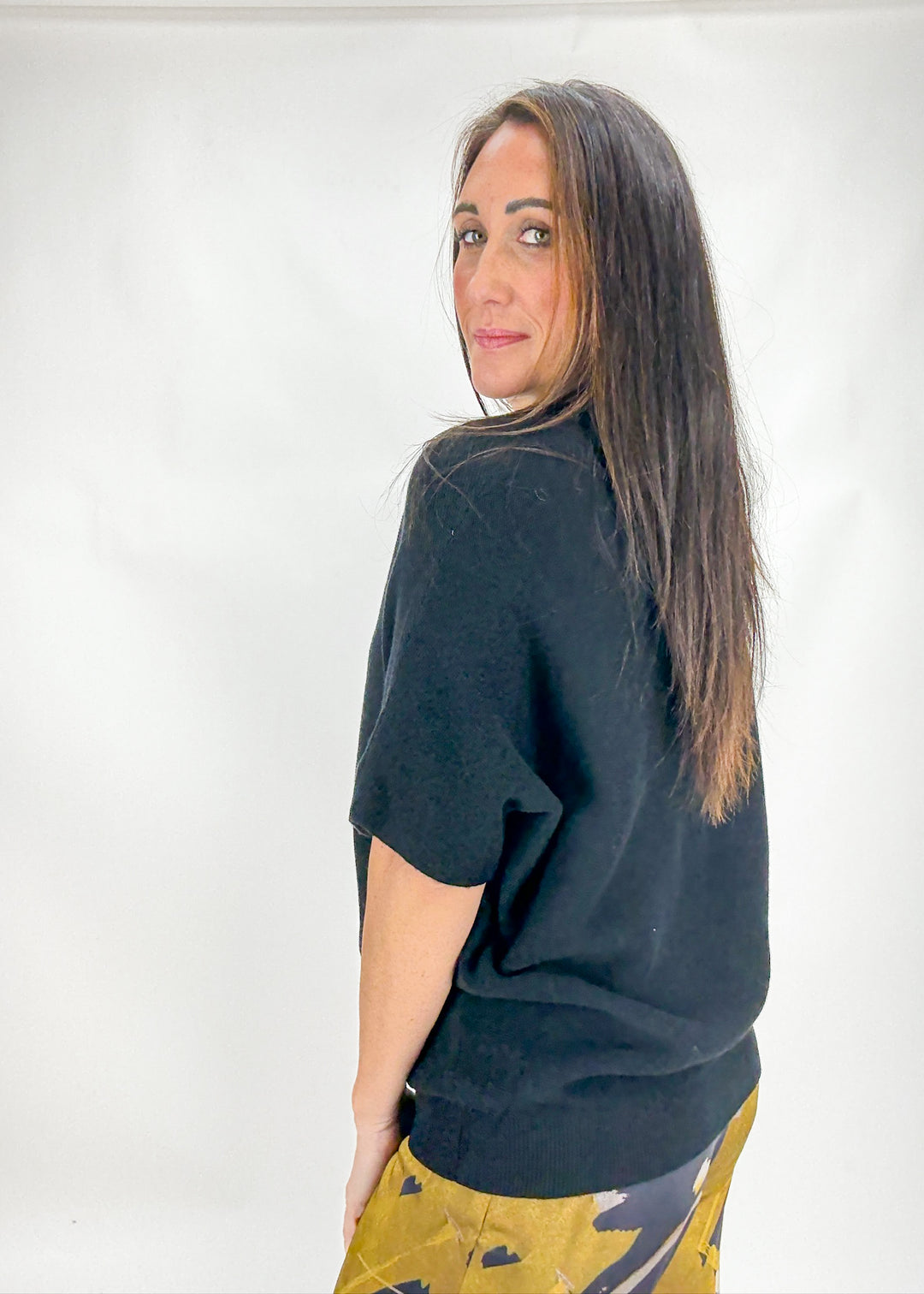 Maddie Short Sleeve Sweater