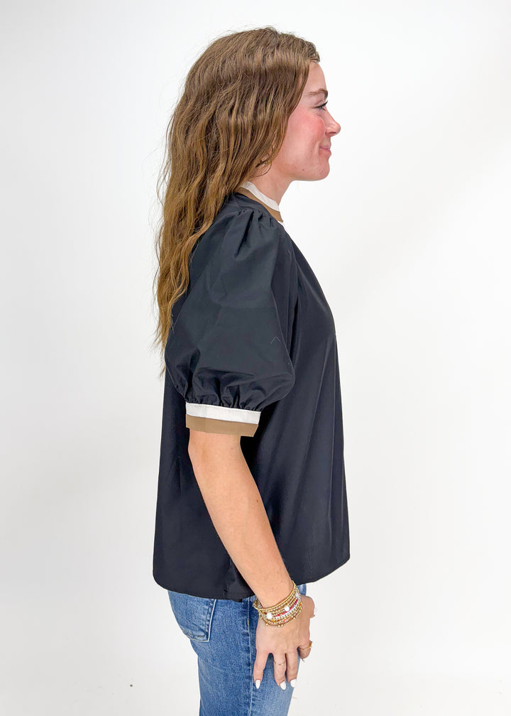 Quincy Bubble Sleeve Top
