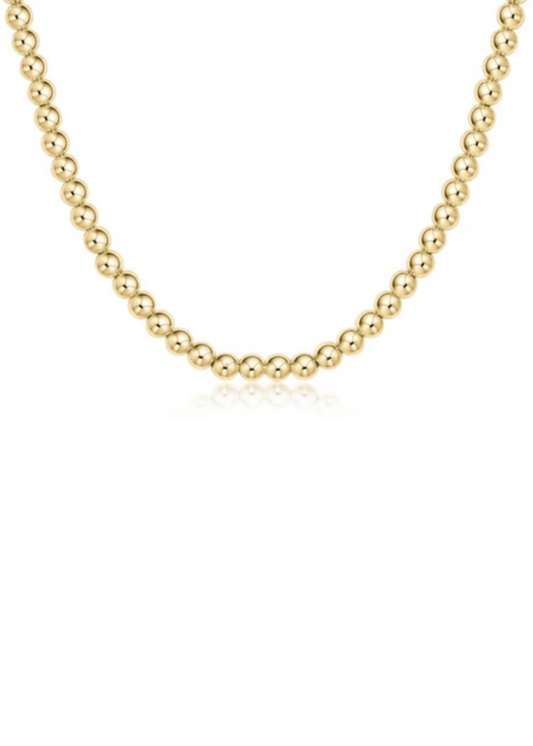 enewton Designs 17" Choker Classic Gold - 5mm Bead