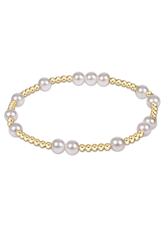 enewton Designs Hope Unwritten 6mm Bead Bracelet - Pearl