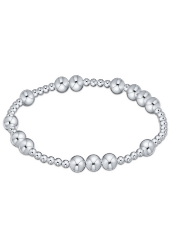 Hope Unwritten 6mm Bead Bracelet - Sterling