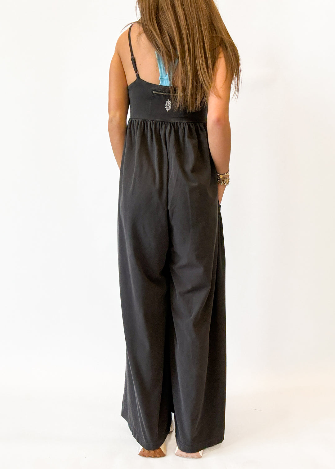 FP Movement Hot Shot Strappy Onesie - Black
