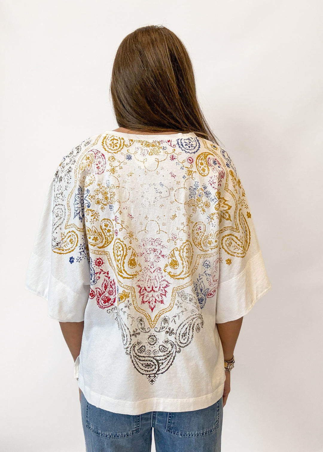 Free People Heirloom Printed Tee