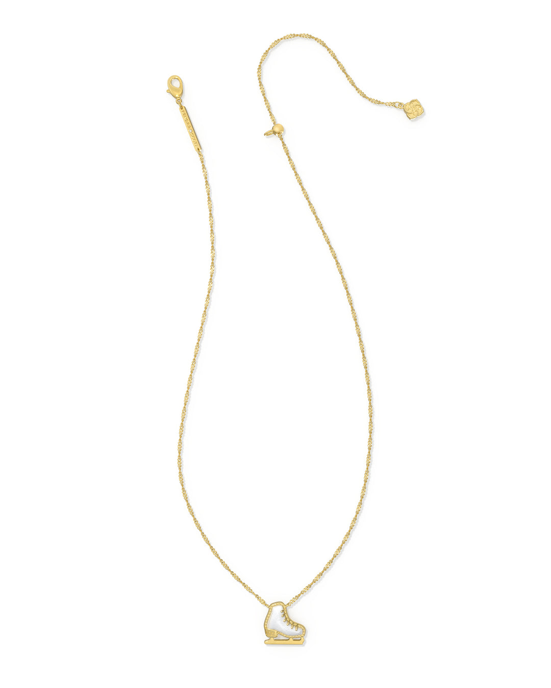 Kendra Scott Ice Skate Short Pendant Necklace - Gold/Ivory Mother of Pearl