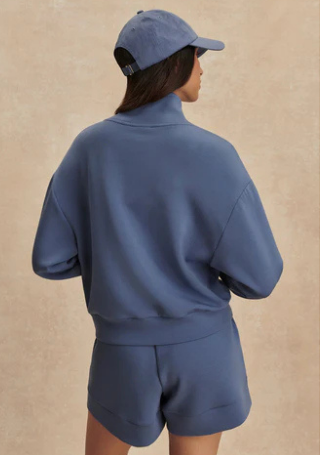 Varley Davidson Sweatshirt - Bijou Blue