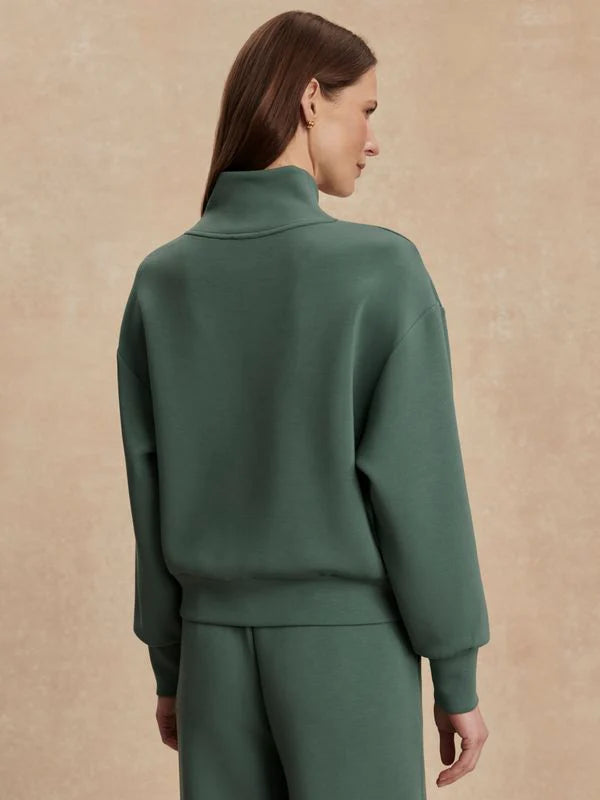 Varley Davidson Sweatshirt - Dark Forest