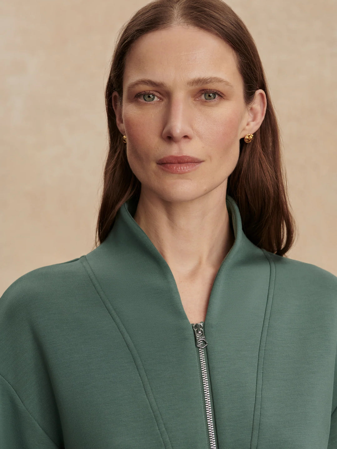 Varley Davidson Sweatshirt - Dark Forest