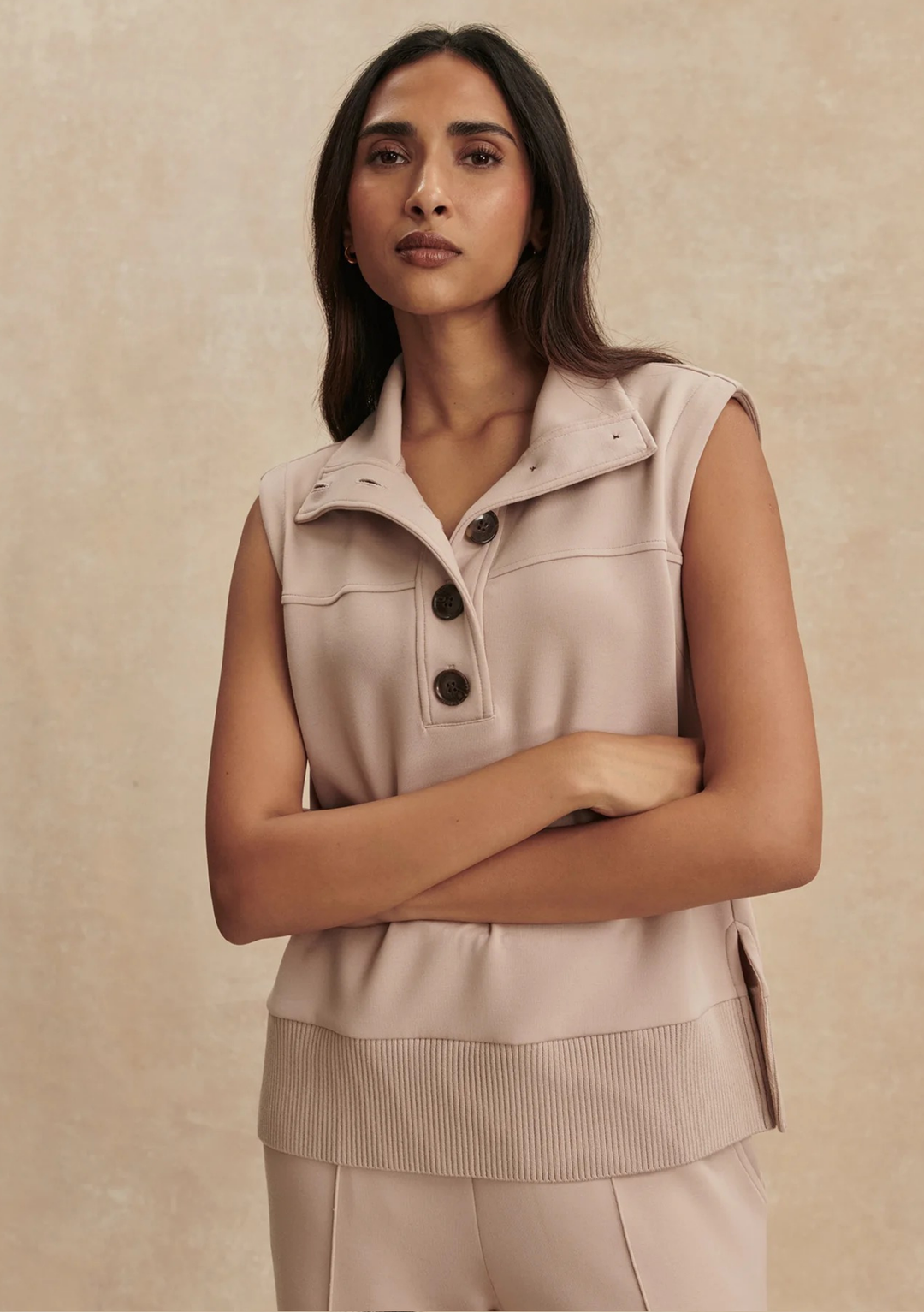 Varley Conall Button Tank