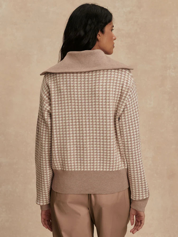 Varley Ablett Jacquard Knit Jacket