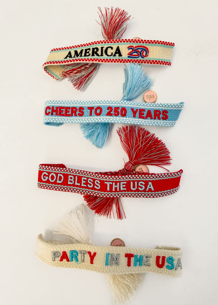God Bless the USA Bracelet