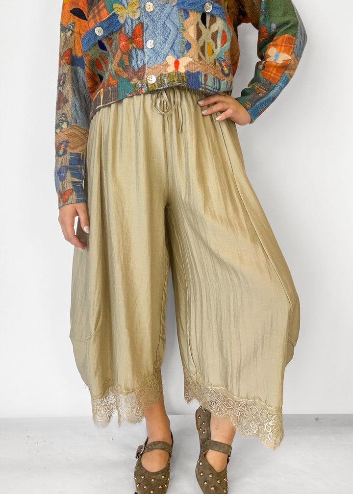 Dallas Lace Wide Leg Pants