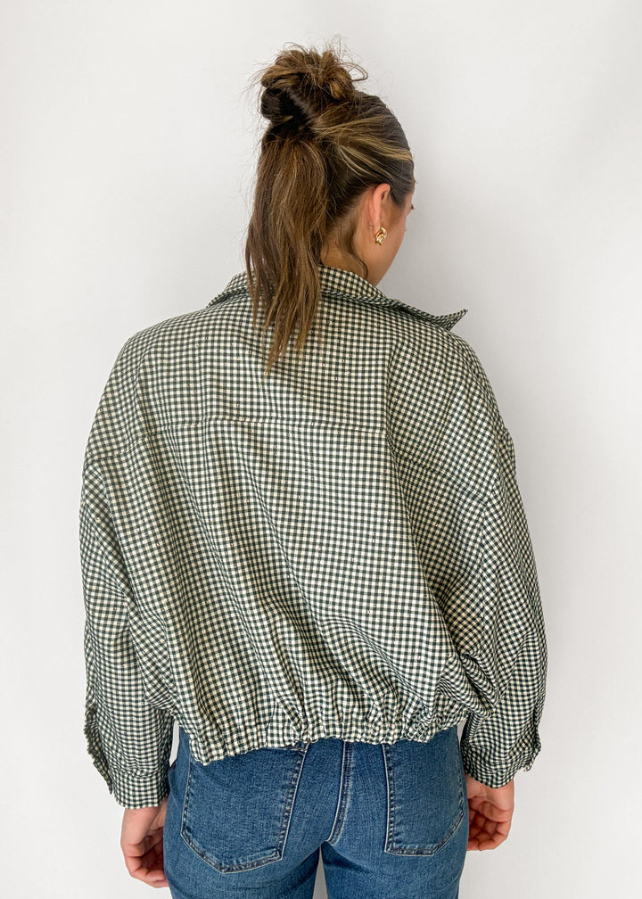 DJ Bomber Plaid Jacket