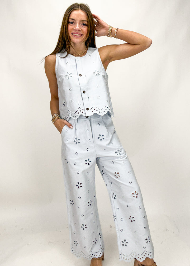 Blue Skies Wide Leg Pants