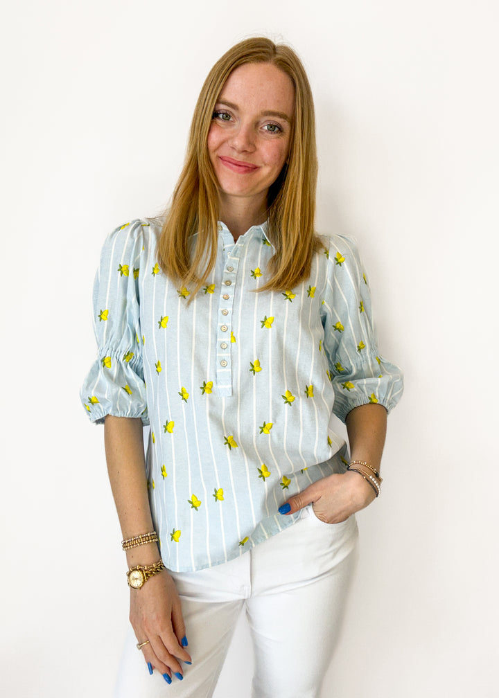 Millie Embroidered Top