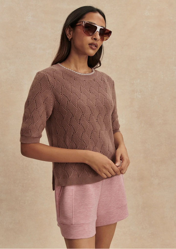 Varley Agathe Knit Top