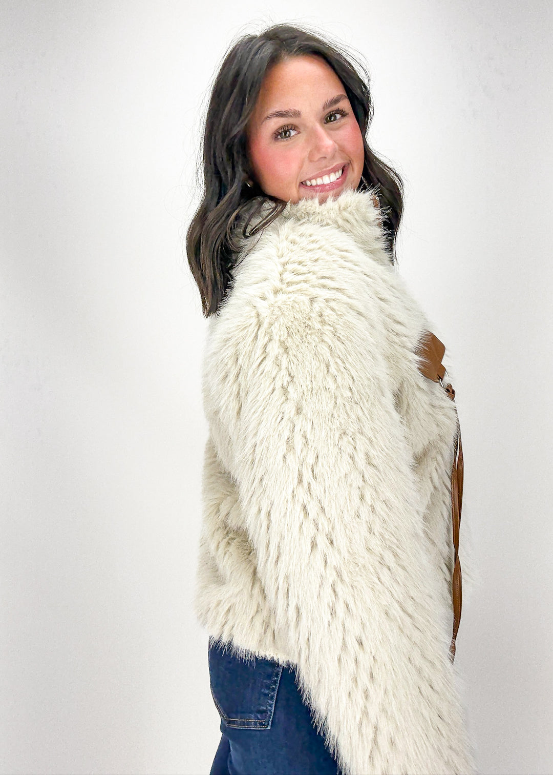 Astrid Annika Faux Fur Jacket