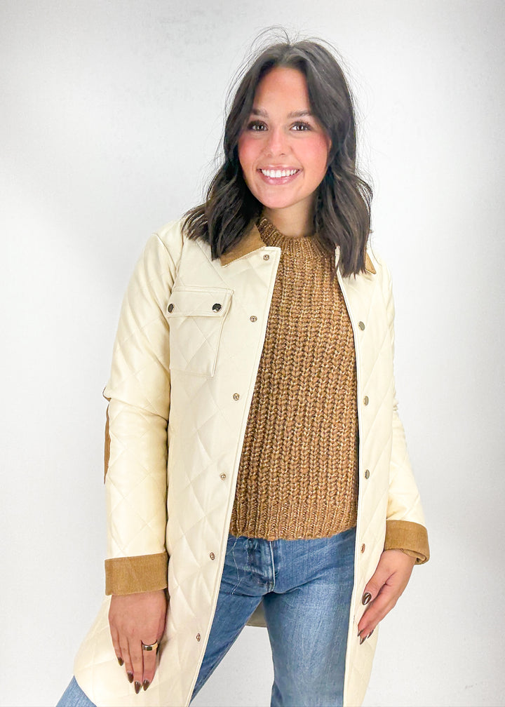 Dolce Cabo Blair Quilted Mini Jacket