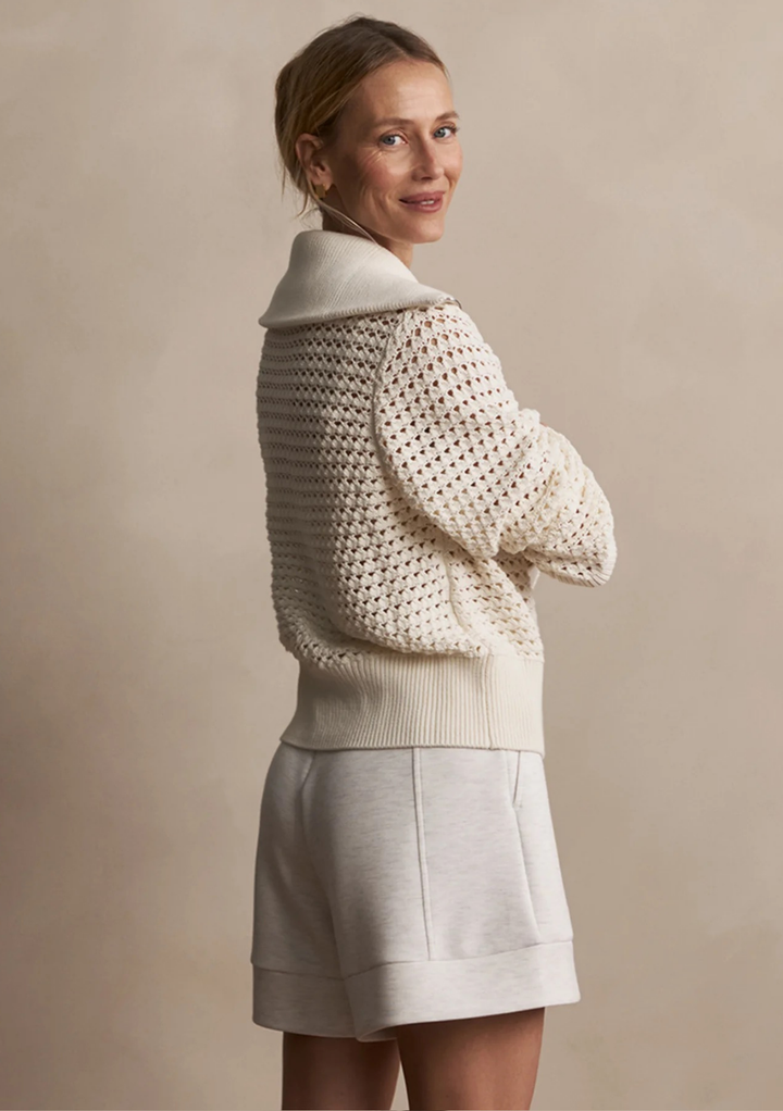 Varley Eloise Full Zip Knit