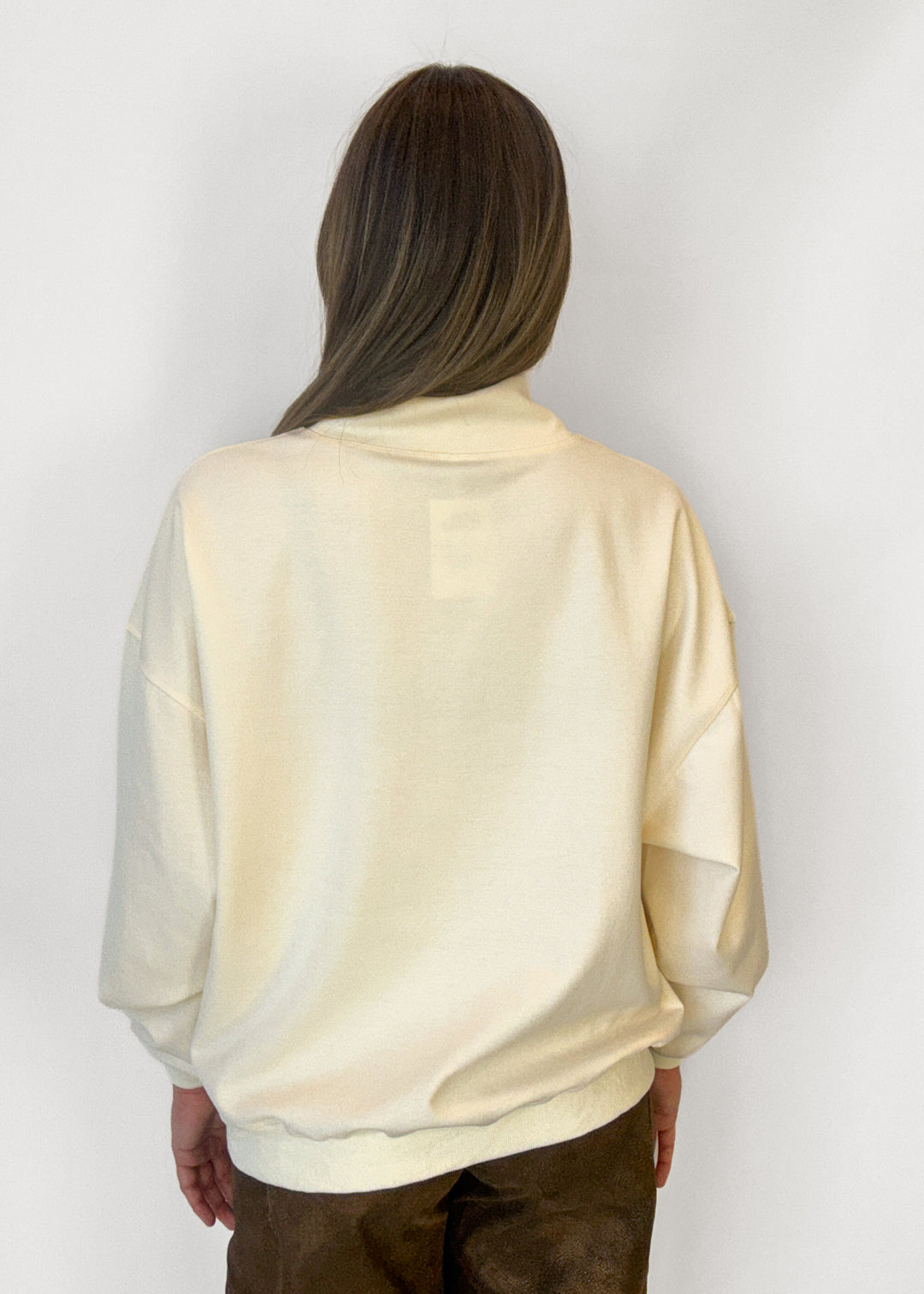 Claire Mock Neck Sweatshirt