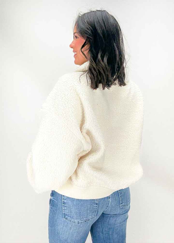 Free People Alpine Sherpa Cardi