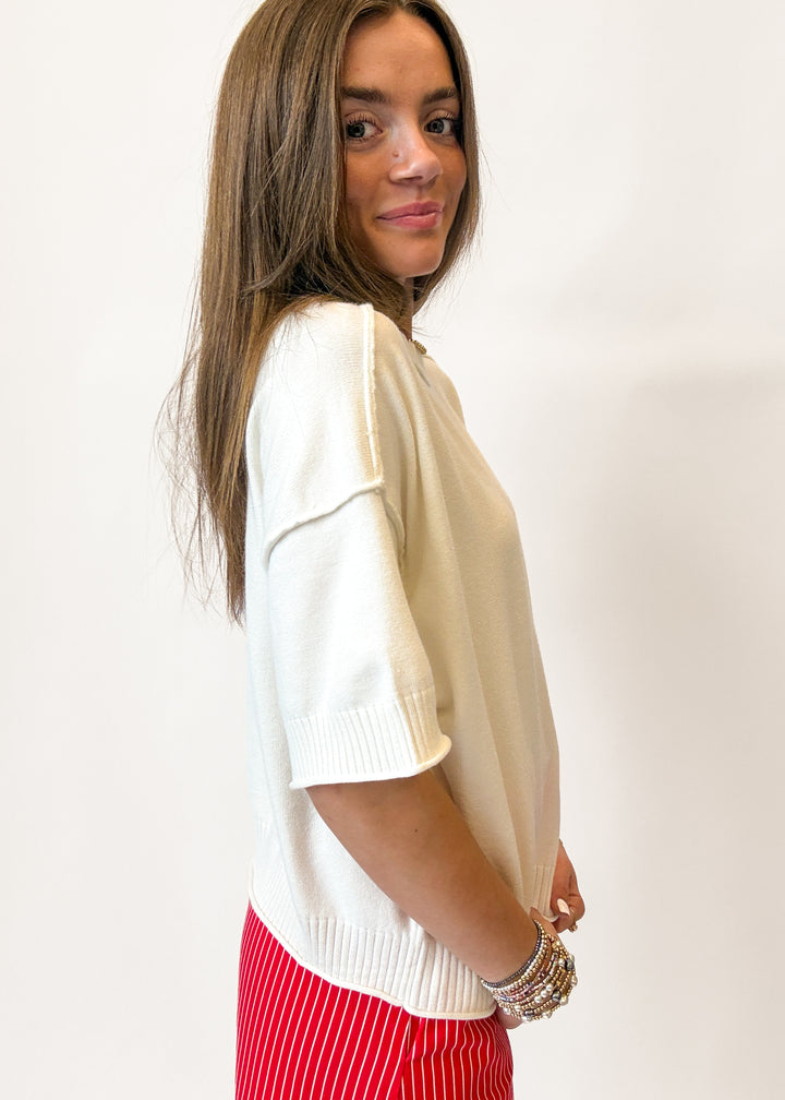Willow Sweater - White