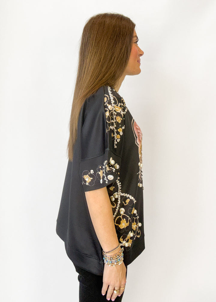 Nova Leopard Oversized Tee