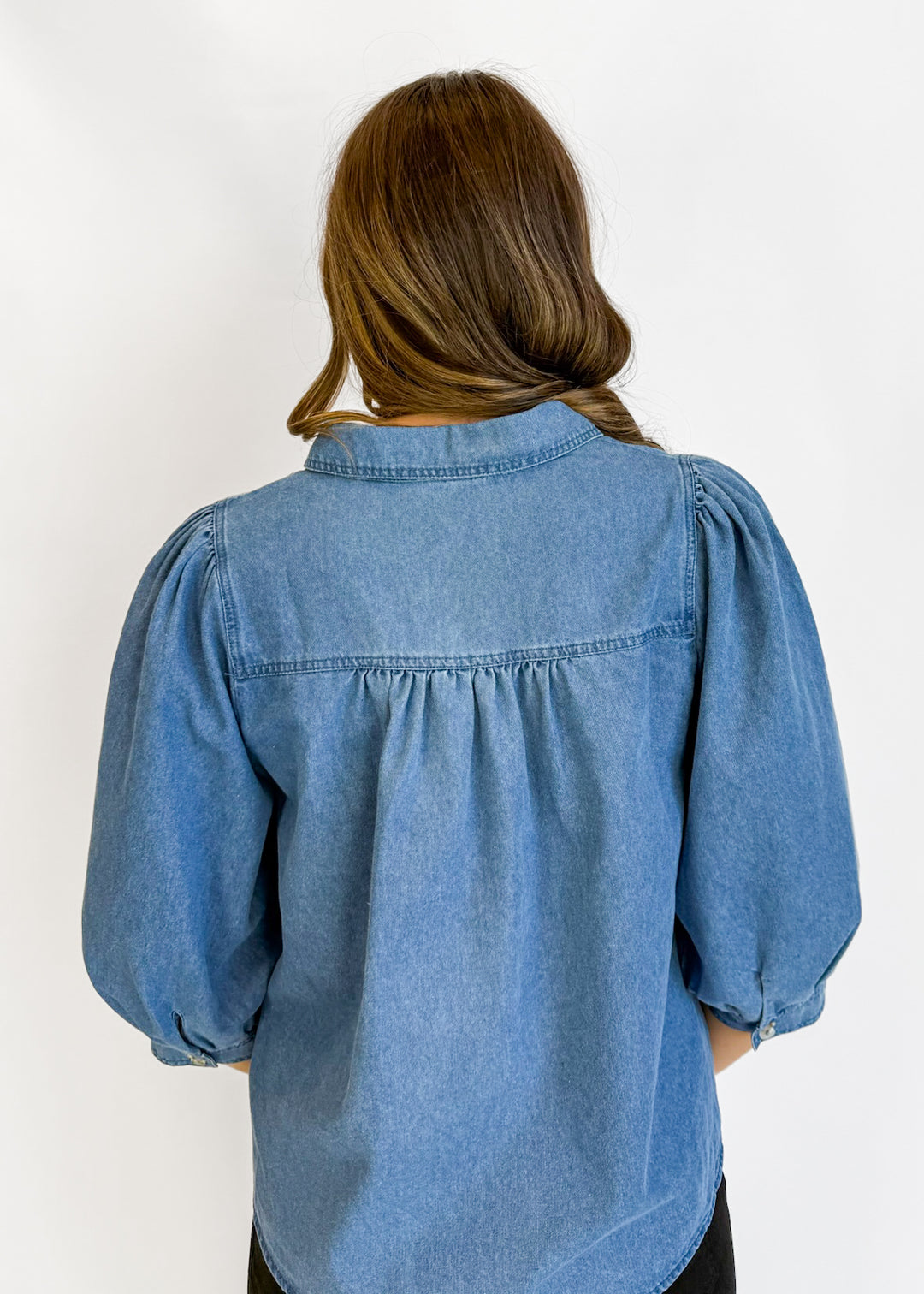 Dylan Denim Top