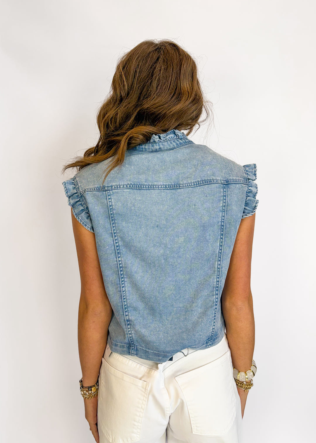 Danielle Denim Button Down