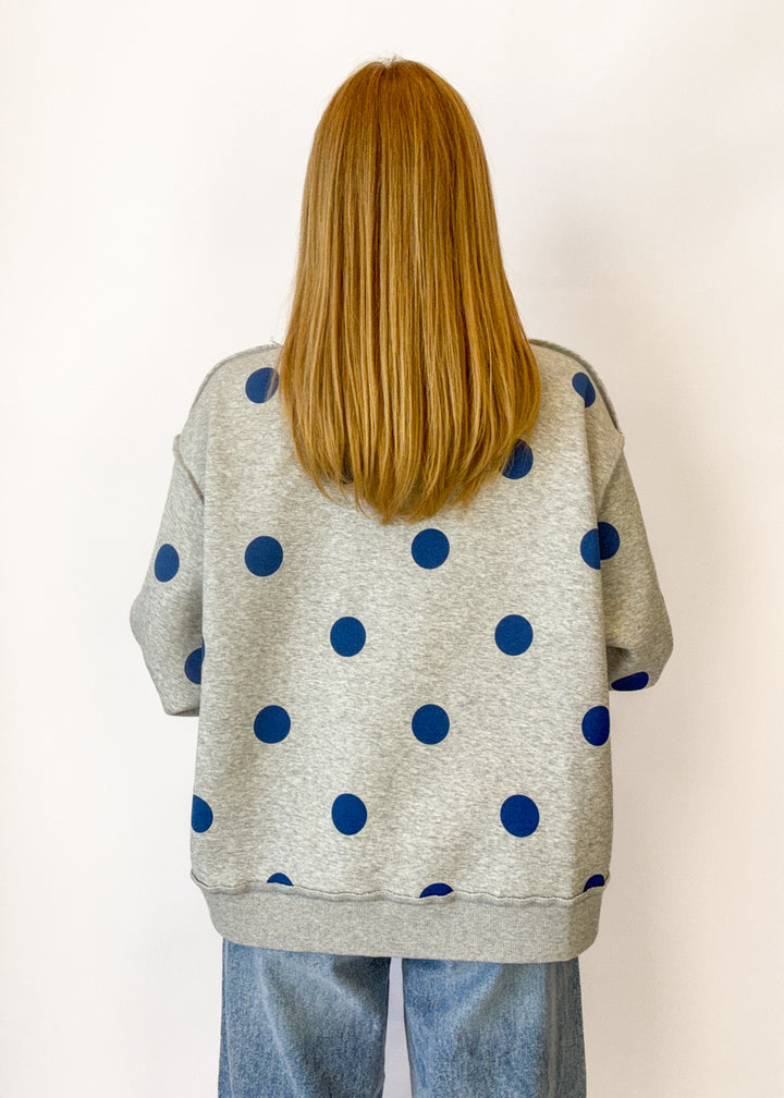 WRSHIP 2-Sided Mock Neck Sweatshirt