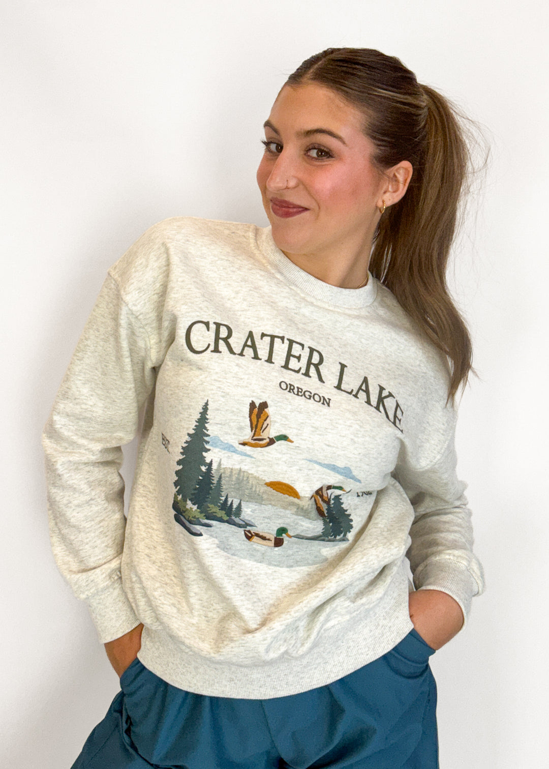Crater Lake Crewneck