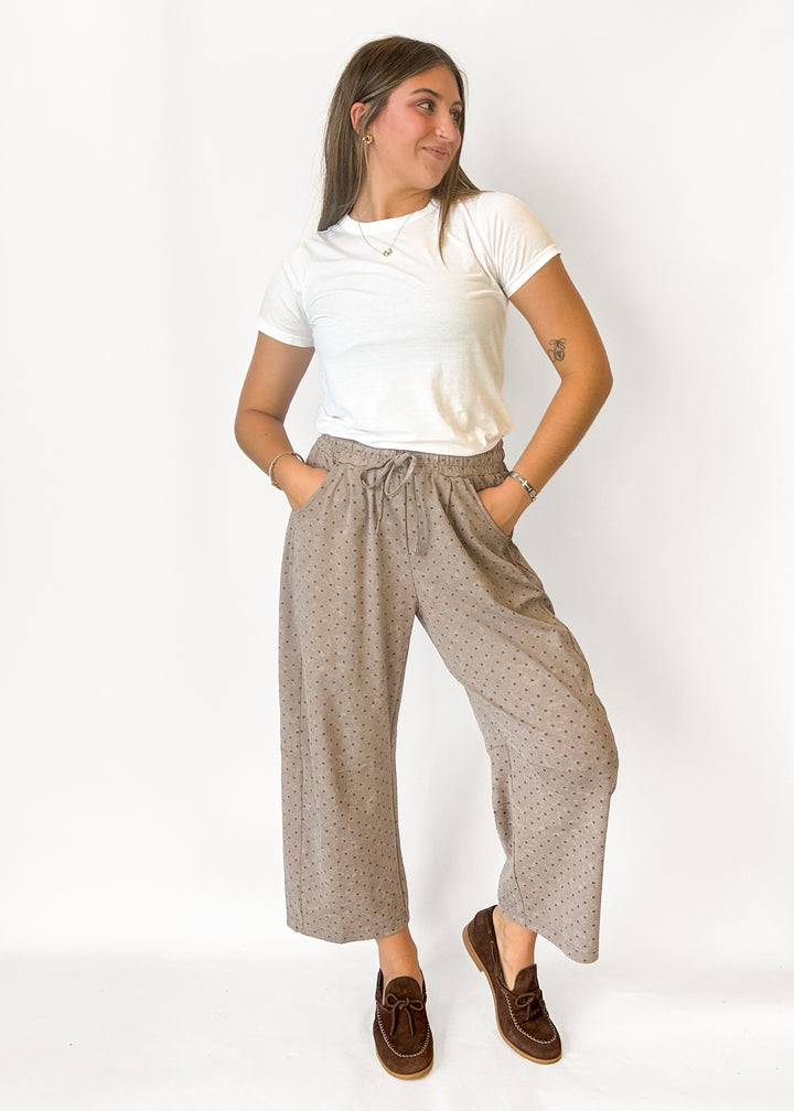 Patty Polka Dot Barrel Pants