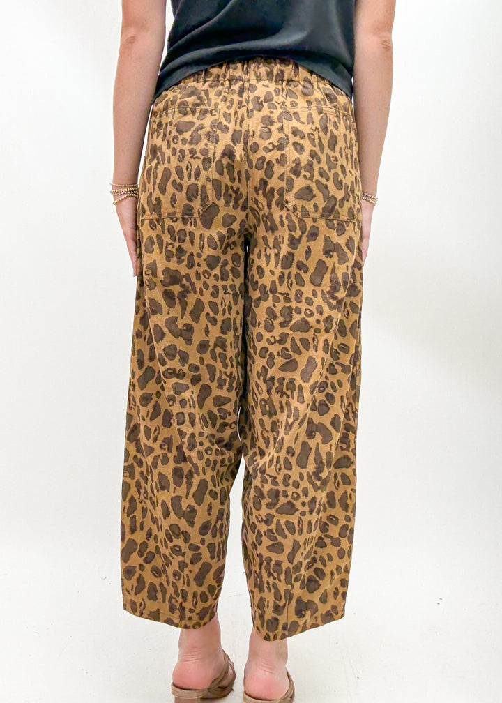 Allen Leopard Print Joggers