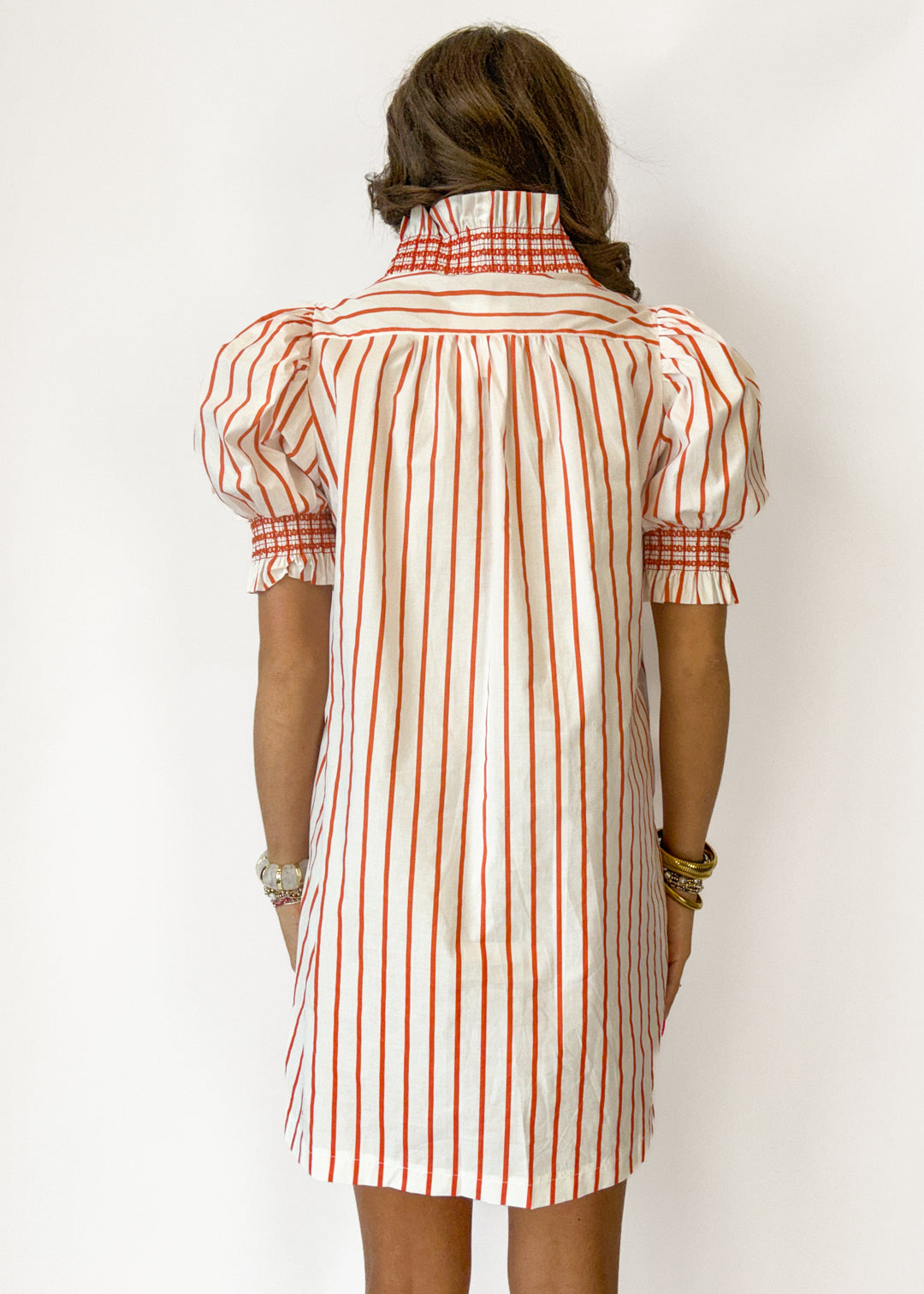 Scottie Striped Mini Dress