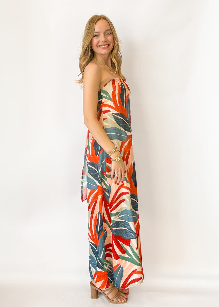 Maya Strapless Maxi Dress